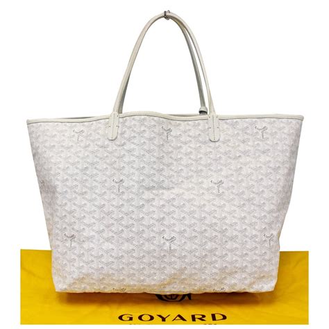 goyard white|goyard white crossbody.